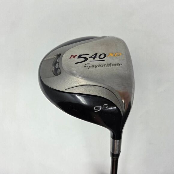 TAYLORMADE R540 XD 9.5 DRIVER TITANIUM REGULAR FLEX FUJIKURA RH GOLF CLUB - Picture 1 of 8